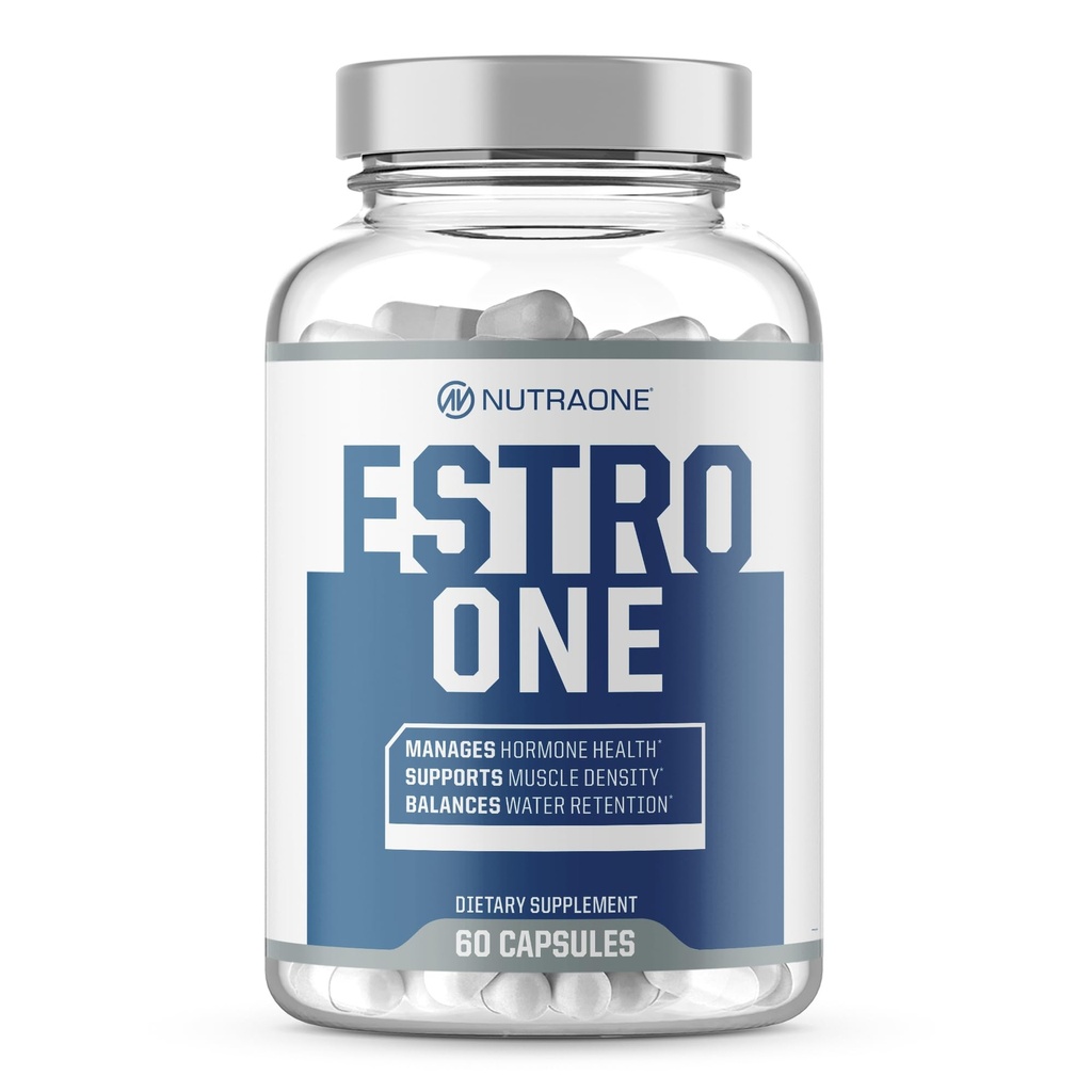 Supporto dell'ormone dell'estrogeno di NutraOne per gli uomini resistenza naturale, mood e supporto dell'azionamento* (60 capsule)