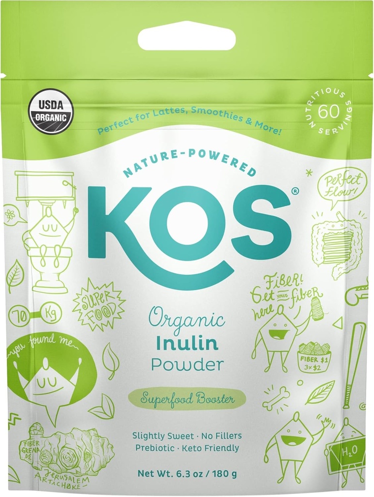 Polvere organica di inulina KOS