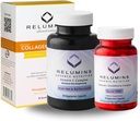 Relumins Premium Summer Glow Set – Ananas del collagene, Glutathione 1000mg & Vitamin C – Supporto antiossidante per la salute della pelle &amp; benessere generale – 3-in-1 Beauty & Wellness Kit
