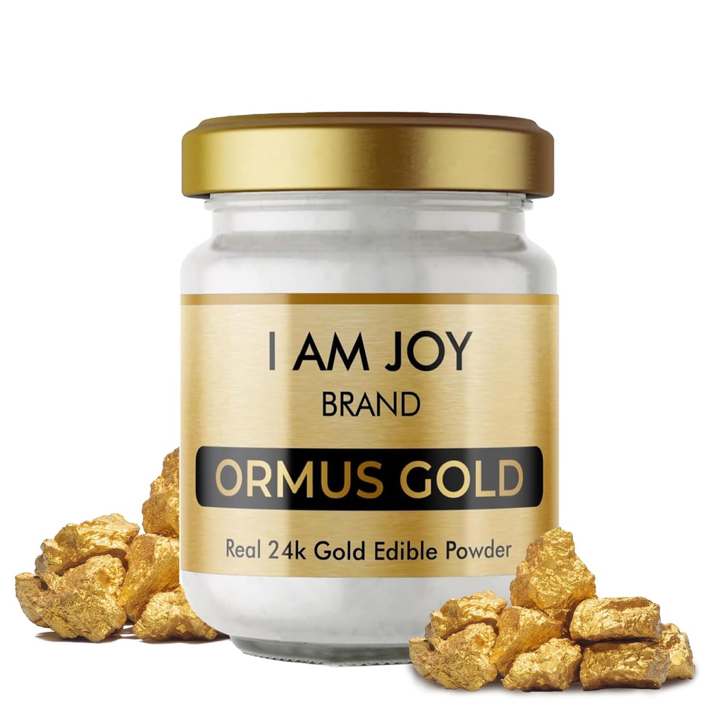 I Am Joy co. Polvere d'oro bianca pura Ormus Monoatomic M-State 24k 99.99% | No Plastic, No Lye, No Dyes, No Fillers | 22 Grammi