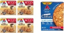Barre ad energia morbida di Atkins, Mirtillo, 15g Protein, 2g Zucchero, Eccellente Sorgente & Peanut Butter Protein Cookie, Dessert proteico, Ricco in fibra, Carbo Net 3g, 1g Zucchero