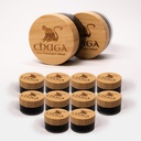 Chuga Shilajit Autentico Himalayan Shilajit Resin | Grado naturale A Shilajit | 150 Serve per 35 Gram Jar (Pack of 12)