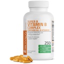 Bronson Vitamina B Complex (Vitamina B1, B2, B3, B6, B9 - Acido Folico, B12), 250 compresse