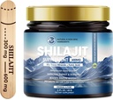 M inch 600mg Shilajit Pure Siberia Organic Shilajit Resina - Shilajit Resina per uomini e donne con alta potenza per energia, resistenza e immunità