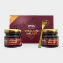 VASU Ayurveda Himalayan Shilajit Resina 400mg – Lab testato energia naturale Booster con acido Fulvic & 85+ minerali Trace – puro Shilajit per gli uomini e le donne – 100 giorni di alimentazione per resistenza & Stamina (2-Pack)
