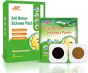 Patch di silenzio di movimento per auto da crociera, 40 Conte impermeabile non sonnolenta viaggio Essentials Patche di silenzio di movimento per adulti e bambini
