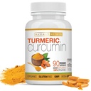 Curcumina currica con Piperine 1500mg, 90 Conte