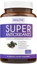 Super antiossidanti supplemento per le donne e gli uomini - Erboristeria ad alta potenza & Frutta di miscela con Acai, Goji, Melograno, Elderberry & Resveratrolo per la cura della pelle & supporto immunitario - Vegan & Non-GMO - 60 capsule