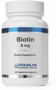 Douglas Laboratories Biotin 8 mg | Vitamina B7 per supportare la produzione di enzimi e la funzione Nerve | 120 capsule