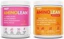 RSP NUTRITION AminoLean Pre Workout Energy (Pink Lemonade 30 Servings) con AminoLean Recovery Post Workout Boost (Blood Orange 30 Servings)