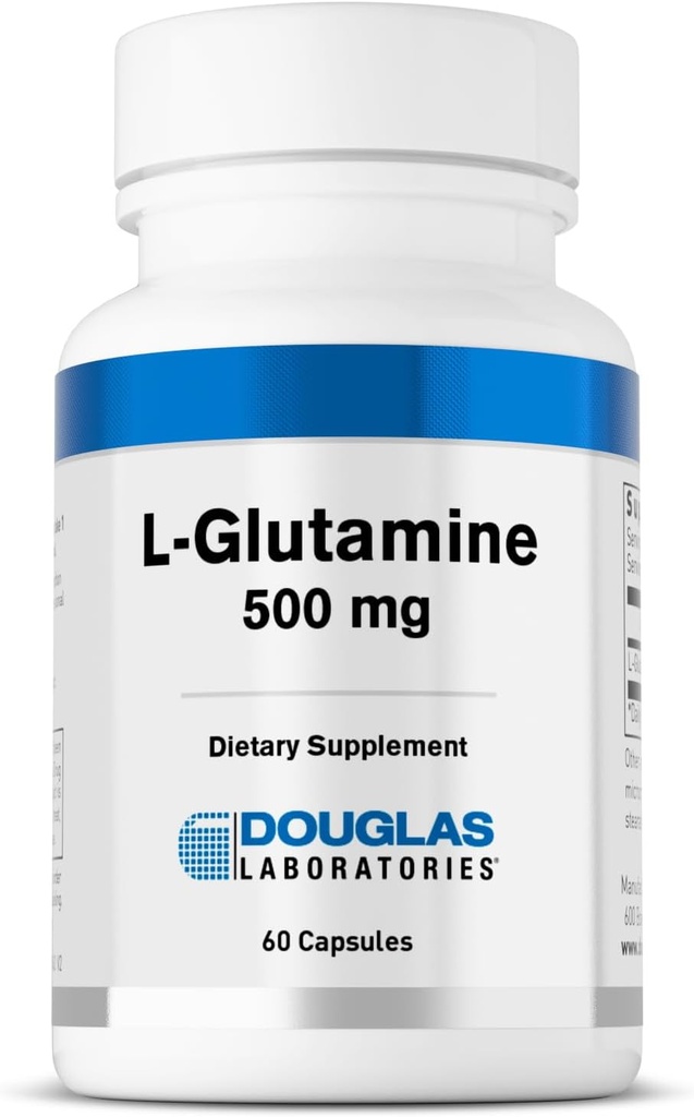 Douglas Laboratories L-Glutamine | Supporta la struttura e la funzione del tratto Gastrointestinale (GI) e del sistema immunitario | 60 capsule