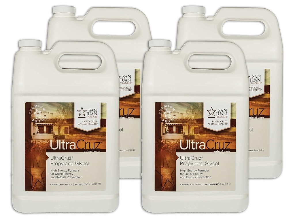 UltraCruz® Propylene Glycol, 4 x 1 gallone