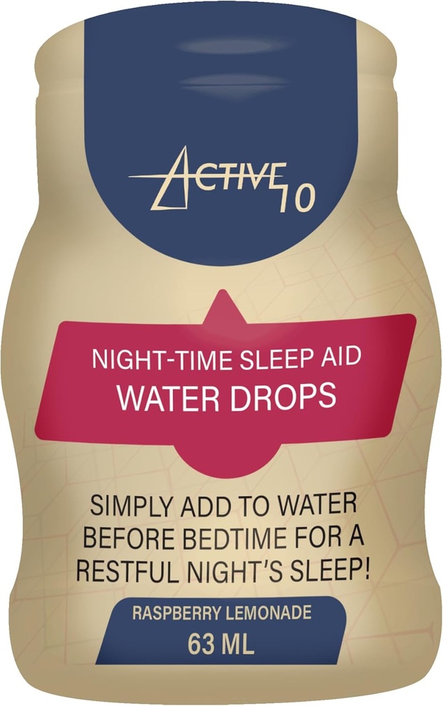 Night Time Sleep Aid gocce d'acqua, migliorare e calmare per notti riposanti - Succo di ciliegia, ingredienti naturali - 2.13 Fl Oz