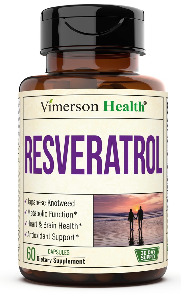 Capsule di nodo giapponese - Supplemento di resveratrolo con 1000 mg di nodi giapponesi, Estratto di tè verde, Quercetina, estratto di uva. Potente antiossidante per l'invecchiamento sano e supporto cardiovascolare. 60 Caps