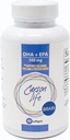 Carson Life DHA EPA Omega 3 Supplemento – Advanced EPA DHA Omega 3 Supplemento per il supporto della funzione del cervello, la memoria, la funzione degli occhi e l'umore positivo - Made in the USA - 60 Softgels