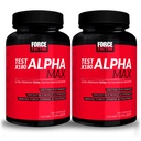 FORCE FACTOR Test X180 Alpha Max, 2-Pack, testosterone totale e ossido nitrico Booster per gli uomini con semi di fieno greco & Tribulus per aumentare il flusso sanguigno e migliorare le prestazioni atletiche maschili, 360 capsule