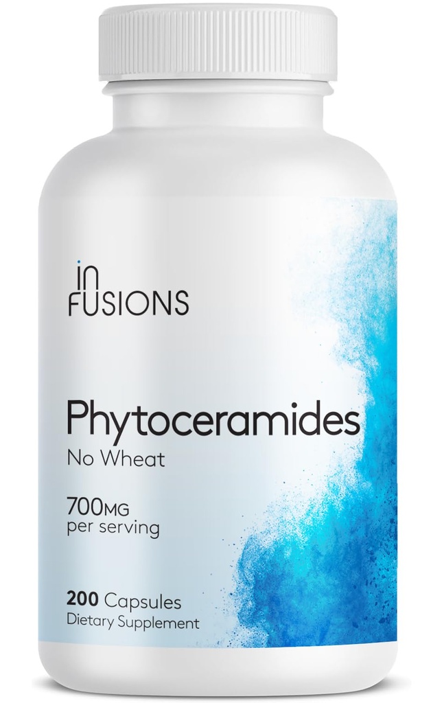 Phytoceramides 200 capsule Riparazione della pelle Rejuvenation Anti-Aging Support Ceramides 700mg senza glutine