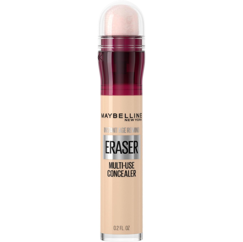 Maybelline Instant Age Rewind Eraser Dark Circles Trattamento Multi-Use Concealer, 100, 1 Conte (Packaging May Vary)
