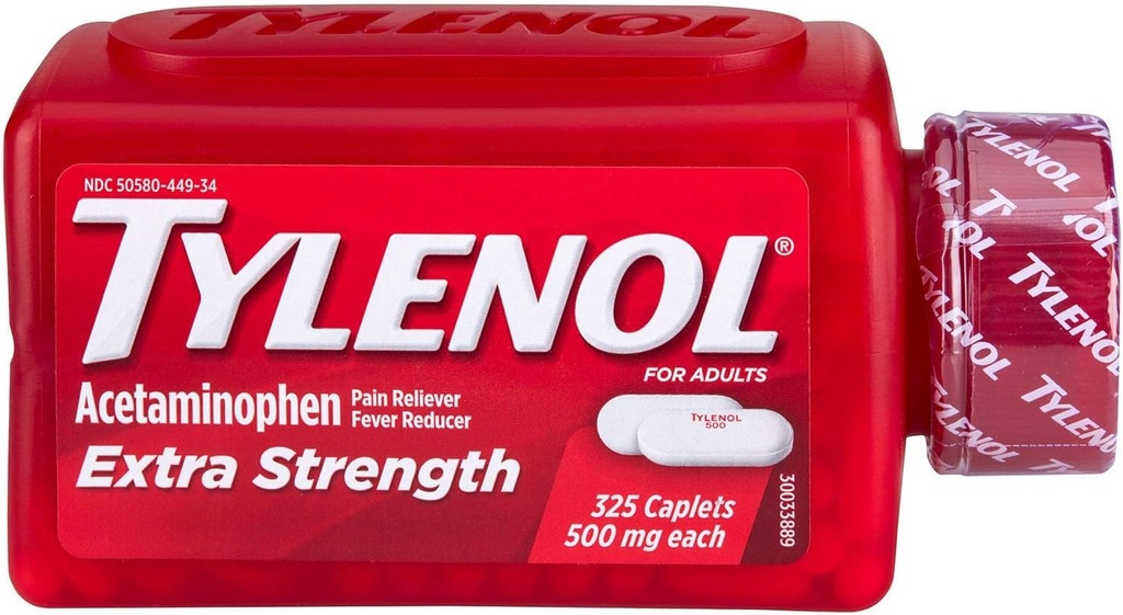 TYLENOL Extra Forza 500mg - 325 caplets