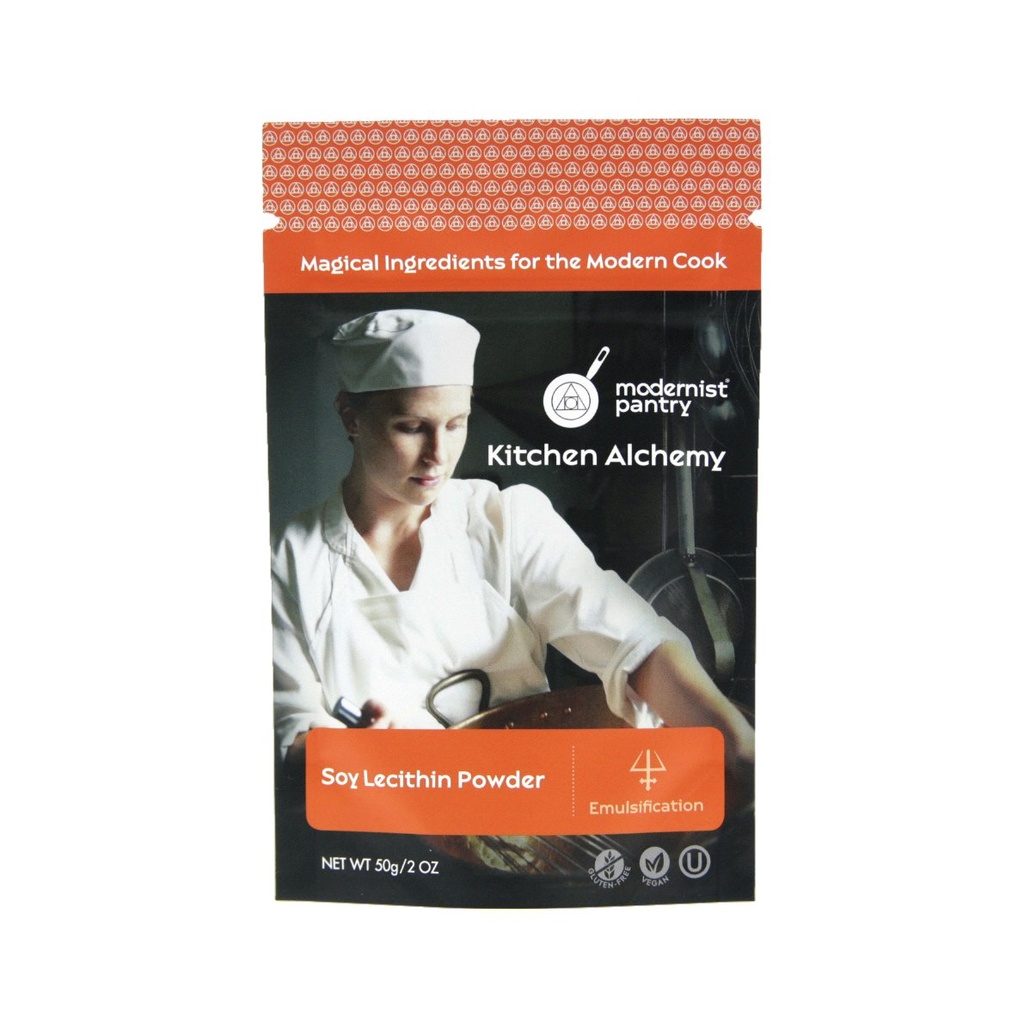 Polvere di lecitina di soia pura Vegan OU Kosher Certificato - 50g/2oz
