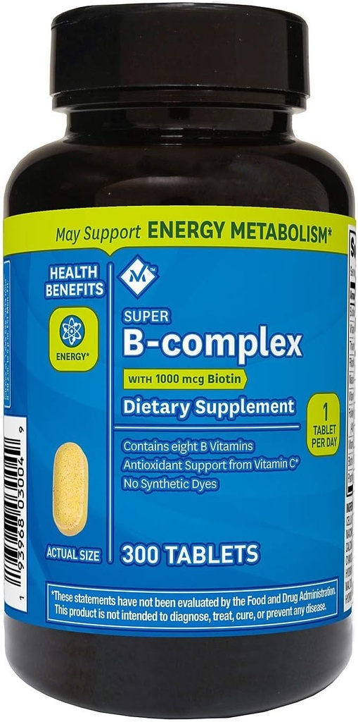 Mark Super B-Complex Integratore alimentare di Ayestar Member (300 Conte)