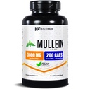 Estratto di foglie di Mullein Leaf 3000mg | 200 capsule vegane | Supplemento di erbe extra-forza | Supporta benessere & Balance | Non-GMO, Gluten-Free | Made in USA