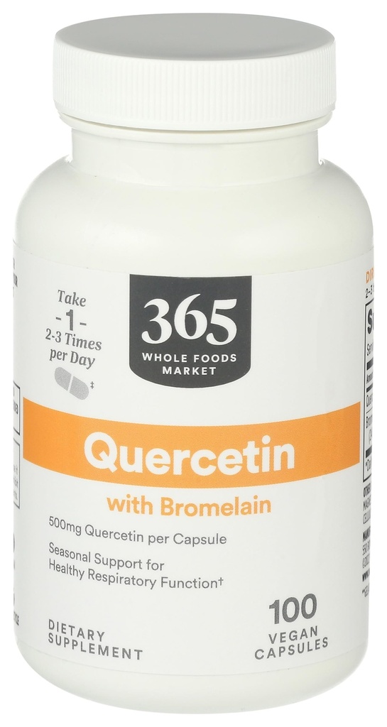 Mercato dei cibi integrali, Quercetin con Bromelain, 100 Conte