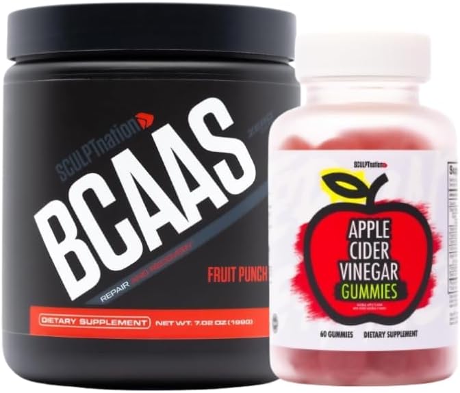 Sculpt Nation da V Shred BCAA Polvere e sidro di mele Bundle