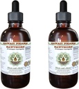Estratto di liquido senza alcool di biancospino, biancospino organico (Crataegus Laevigata) Foglia secca, Fiore organico e Stem Glycerite Hawaii Pharm Natural Herbal Supplement 2x4 oz