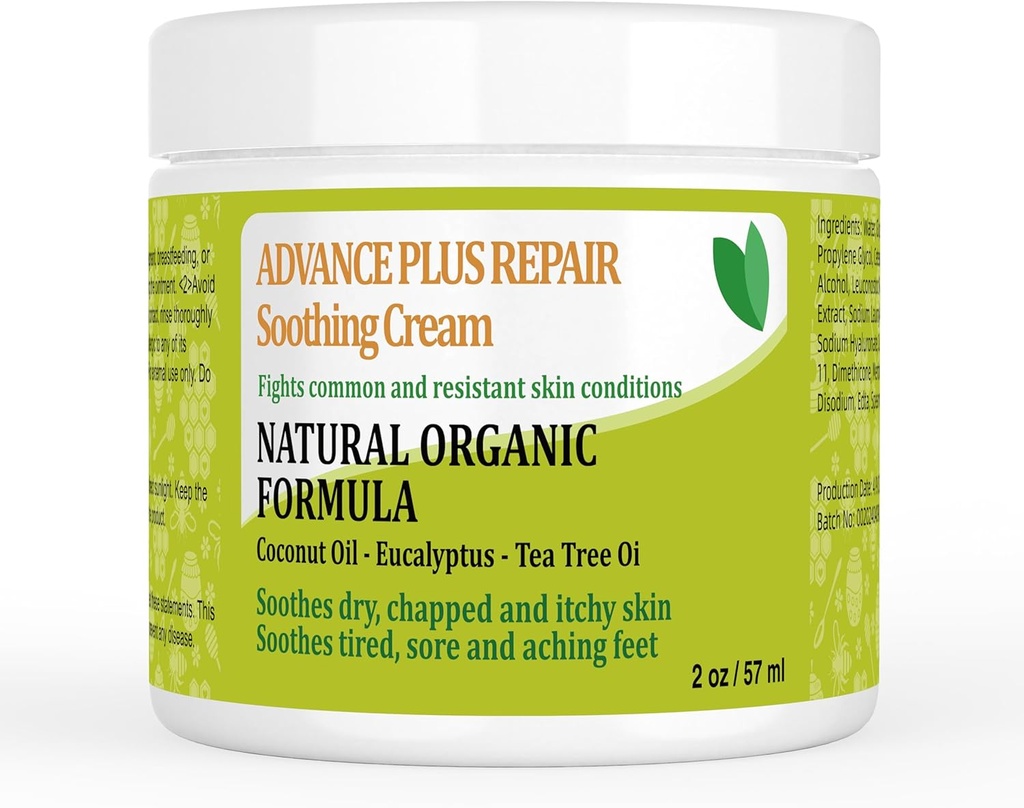 Crema rash riscaldante, con Organic Manuka Miele e Tea Tree, Crema Eczema, per Uomini & Donne, Bambini, Adulti, lenisce Nappy Rash, Anal Itch, allevia il dolore, Sensazione non irritante