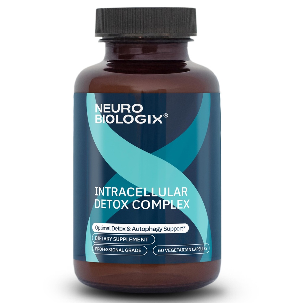 Supporto per disintossicazione intracellulare - Antiossidante avanzato & Energy Supplement – Supporta Detox cellulare & Defense, Equilibrio metabolico & Longevità con attivatore NRF2, Turmerico, Piperina & Glutathione - 60Caps