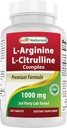 I migliori naturali L-Arginina L-Citrulina complesso compresse, 250 conte