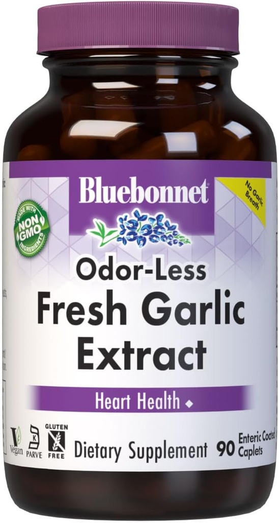 Supplemento di Estratto di Aglio fresco standardizzato BlueBonnet, 90 conte