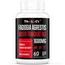 1600mg Fadogia Agrestis Tongkat Ali Supplemento, Fadogia Agrestis Estratto per gli uomini con Ashwagandha - Forza massima, 60 Softgels