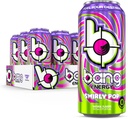 Bang Energy Swirly Pop, Sugar-Free, Energy Drink, 16 once (Pack of 12)