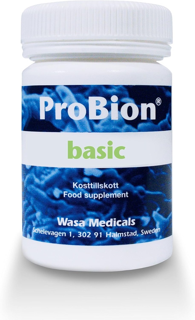 Basic - Digestione lenta o costipata. Tempo di rilascio di alta resistenza Probiotici svedesi compresse con Multi Strain Lactobacillus Acidophilus & Bifidobacterium 150 compresse