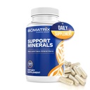 Integratore minerale BioMatrix per uomini e donne, minerali chelati | senza ferro, calcio, magnesio, rame, zinco, vitamina D, iodio | tappi di verdure, alimentazione di 30 giorni
