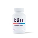 Bliss Herbal Stress Support – Tablet adaptogenic con Ashwagandha, Rhodiola & L-teanina – Promuove la calma, equilibrio mood & Clarity mentale – Vegan & Gluten-Free – 60 compresse