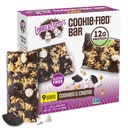 Lenny & Larry's Cookie-fied Protein Bar – Cookies & Creme Vegan Protein Bars 9x45g – Snacks sani con 12g Proteine vegetali & 5g Fibra – Barra di alimentazione senza glutine, Keto Friendly, Non-GMO & Vegan