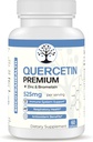 Quercetin Premium con Zinco e Bromelain - Immune System and Respiratory Health Support - Prestazioni Antiossidanti - Non-GMO, Gluten-Free - 60 Capsule Vegan