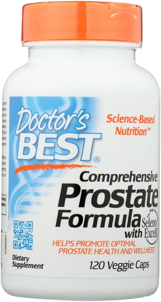 Miglior Formula di prostata completa del Dottore, Caps vegetariani, 120-Pack di 3)