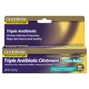 GoodSense Massima Forza Tripla Antibiotico Ointment plus Pain Relief - Soothes Painful Cuts, Scrapes and Burns, Previene l'infezione, Antibiotico di primo soccorso, Analgesico esterno, 1 oz