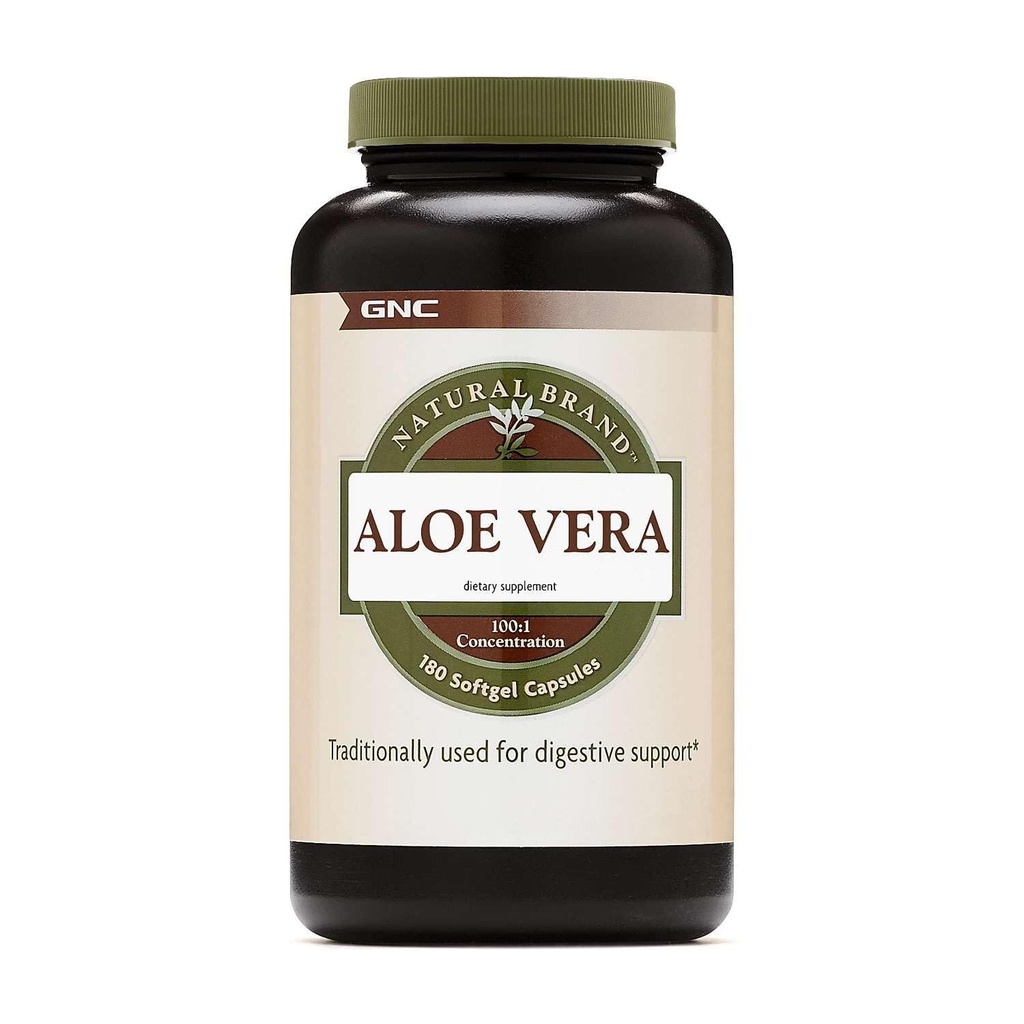 GNC naturale Aloe Vera SoftGel capsule