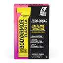 BODYARMOR Caffeinated Flash I.V. Electrolyte Packets - Dragonfruit Berry - Zero Sugar Energy Drink Mix, Single Serve Packs, Hydration for Pre Workout, Travel Essentials, Active Lifestyle (6 Conte)