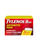 TYLENOL Arthritis Caplets di dolore Push & Turn Cap 24 ea ( Confezione da 3)