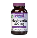 Bluebonnet Nutrition Niacinamide 500mg, Supporta la salute cardiovascolare*, Soia-Free, Senza glutine, Non OGM, Kosher Certificato, Dairy-Free, Vegan, 60 Capsule Vegetali, 60 Serve