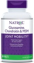 Natrol Glucosamina, Condroitina e MSM, Mobilità congiunta, Compresse, 90 Conte (Pacchetto di 12)