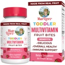 Bambini Multivitaminici Frutta Bite by MaryRuth's | Toddler Multivitamin Età 1 & Up | Integratore di supporto immunitario | Vitamine bambini | Vitamina D | Vitamina C | Vegan | 30 Serve