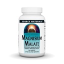 Fonte Naturals Magnesio Malato, Supporta i muscoli e la produzione di energia*, Non OGM, Integratore di Magnesio Per vegetariani, 3,750 MG per porzione - 90 compresse