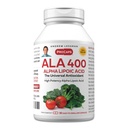 ANDREW LESSMAN acido alfa lipoico ALA 400mg - 30 capsule - L'antiossidante universale, ultra-alta potenza, senza additivi